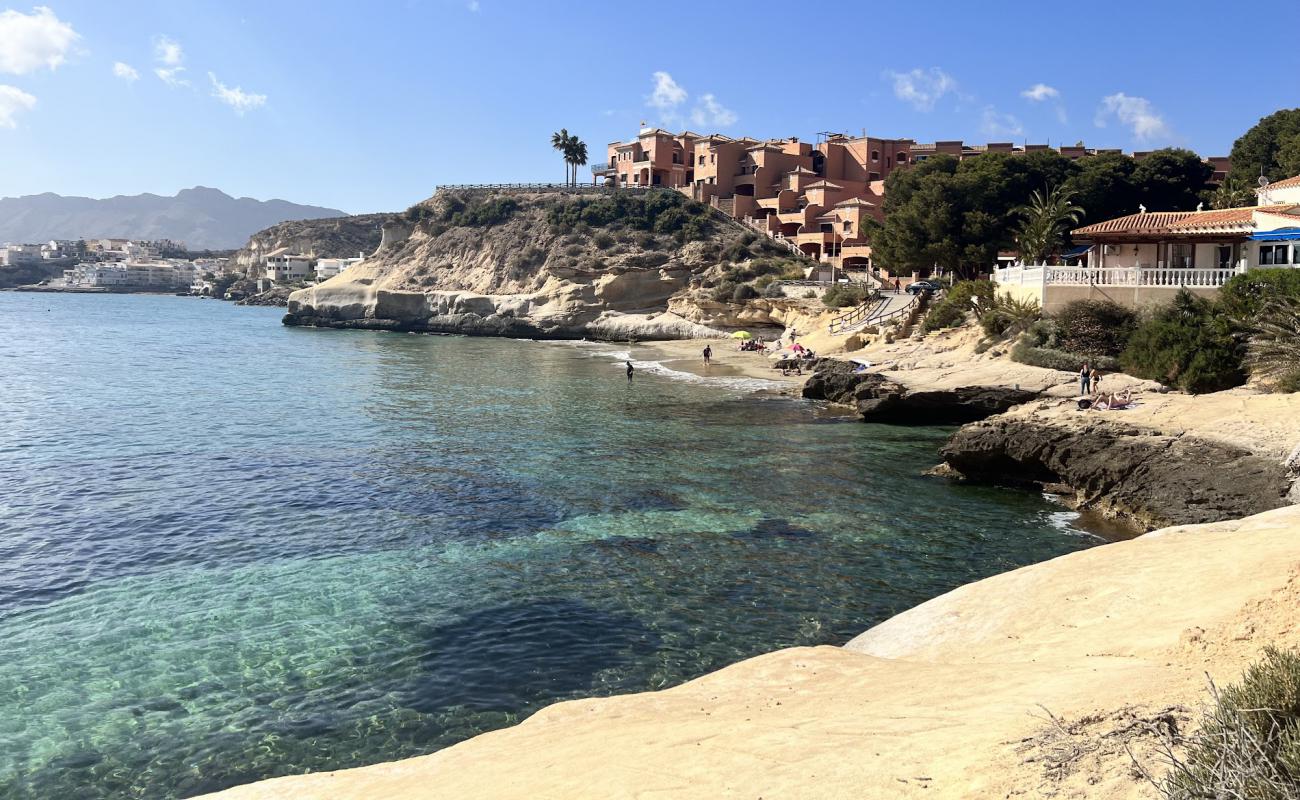 Photo of Cala del Invencible with bright sand surface