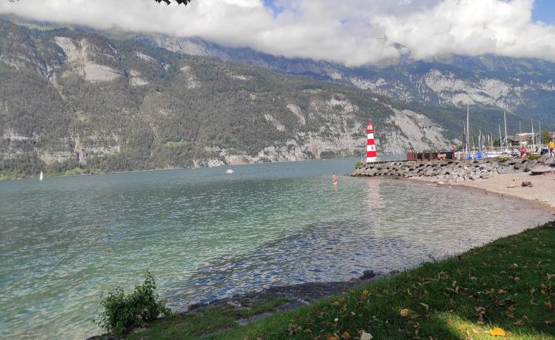 Photo of Leuchtturm Strand with rocks cover surface