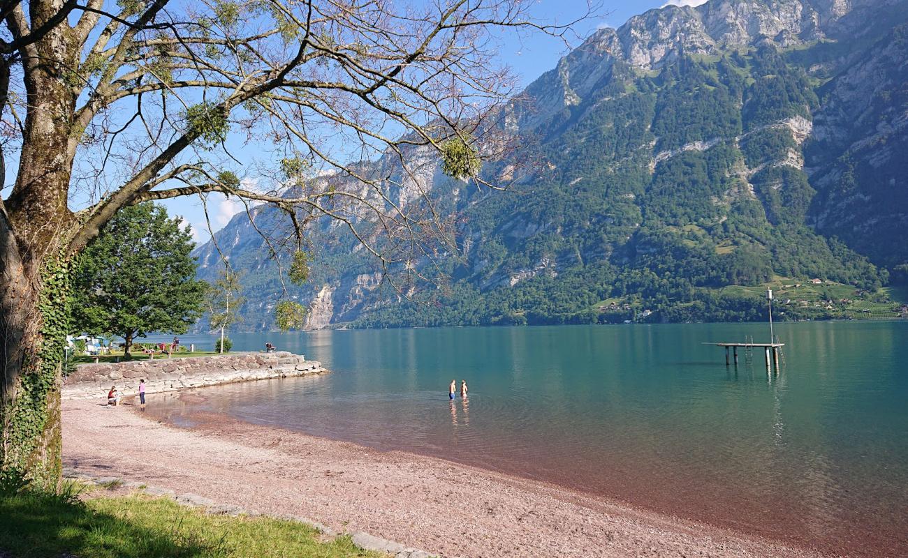 Photo of Murg Lido with gray fine pebble surface