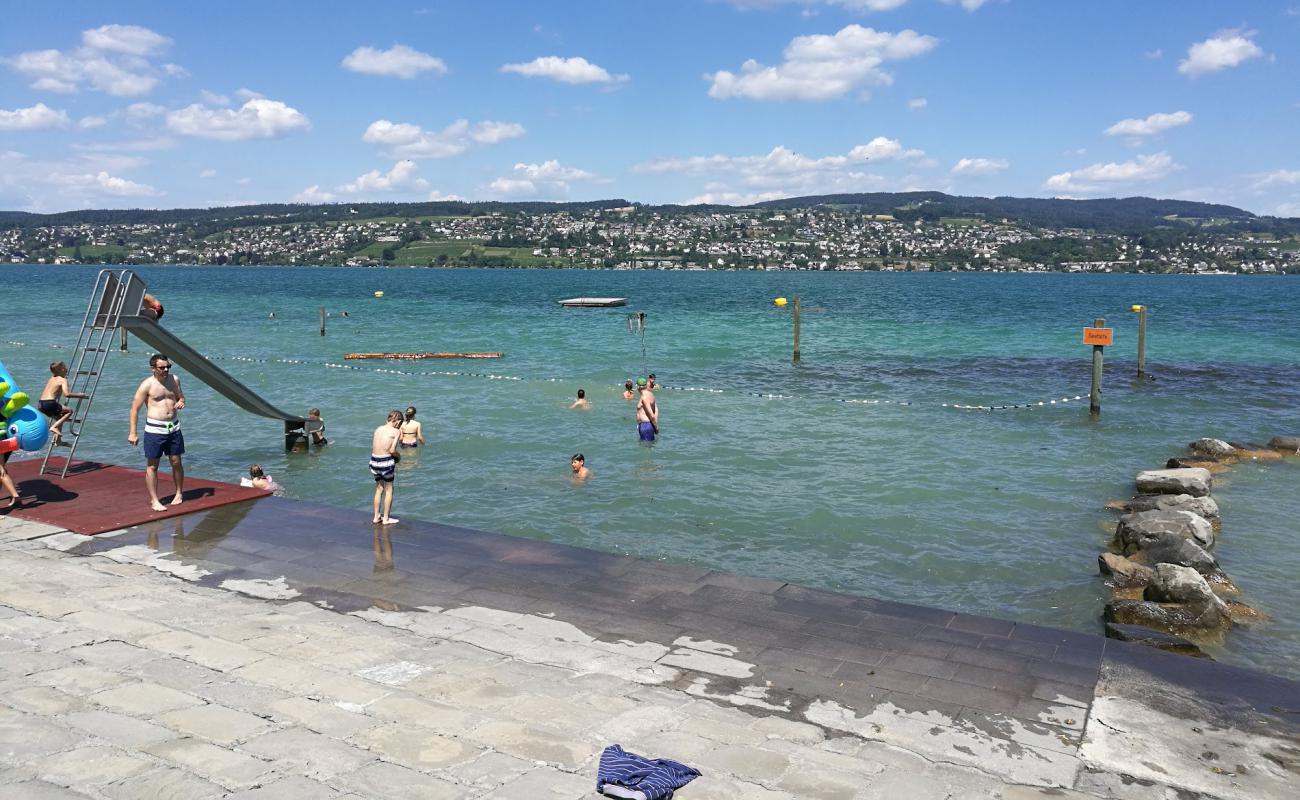 Photo of Strandbad Oberrieden with concrete cover surface