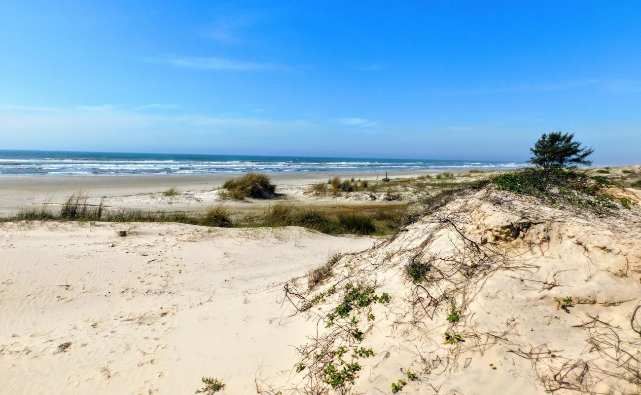 Photo of Curumim Beach with bright fine sand surface