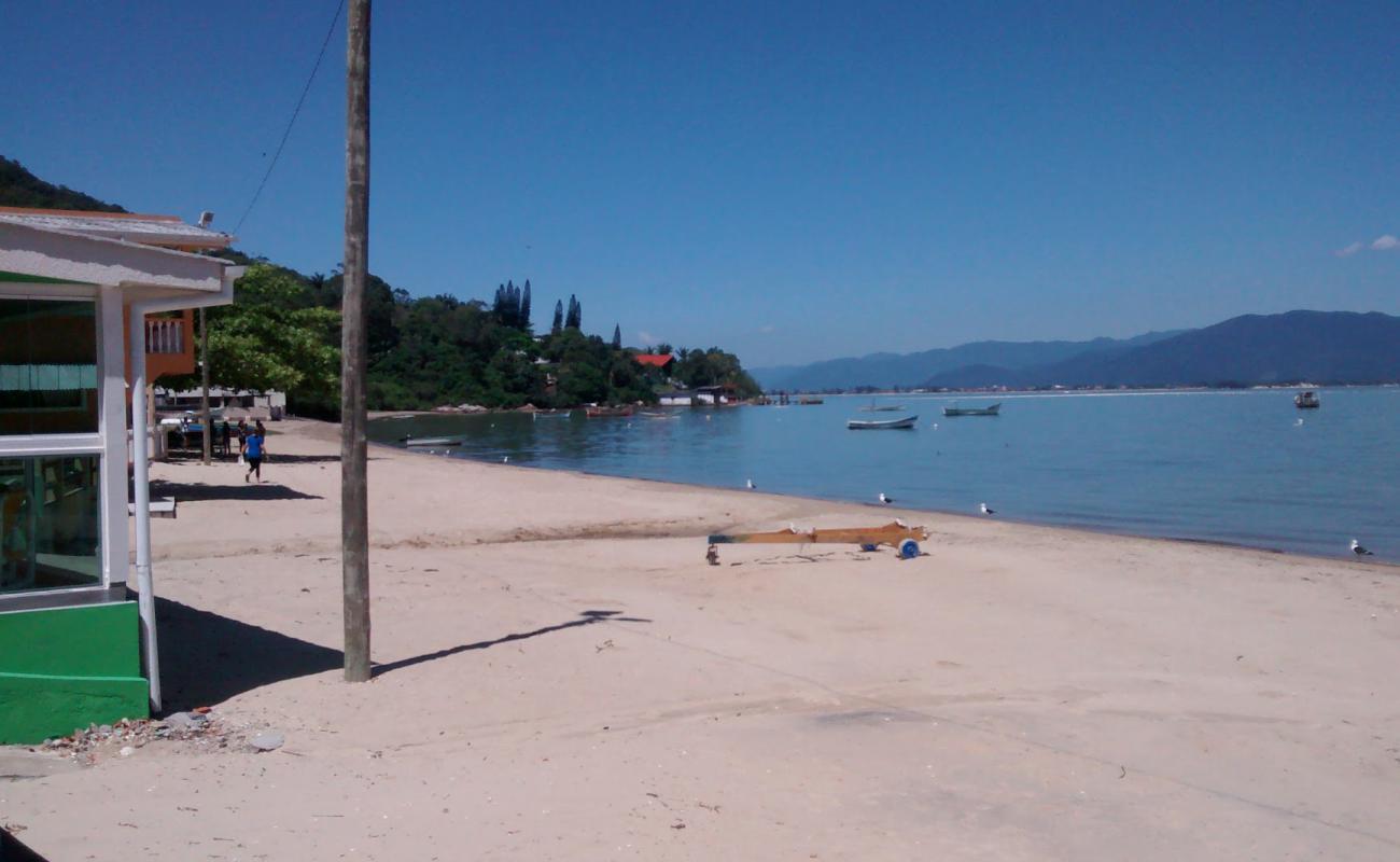 Photo of Barra do Sul with bright shell sand surface