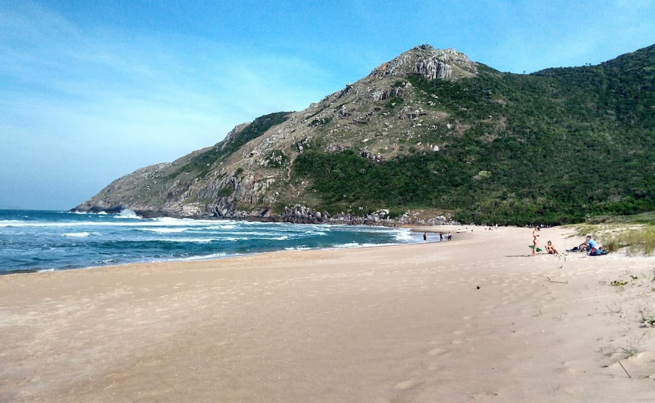 Photo of Lagoinha do Leste Beach with bright fine sand surface