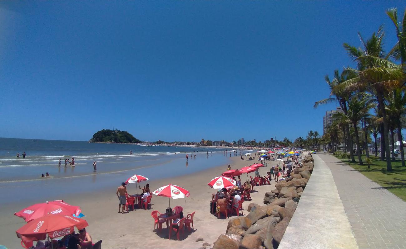 Photo of Guaratuba Beach with bright fine sand surface