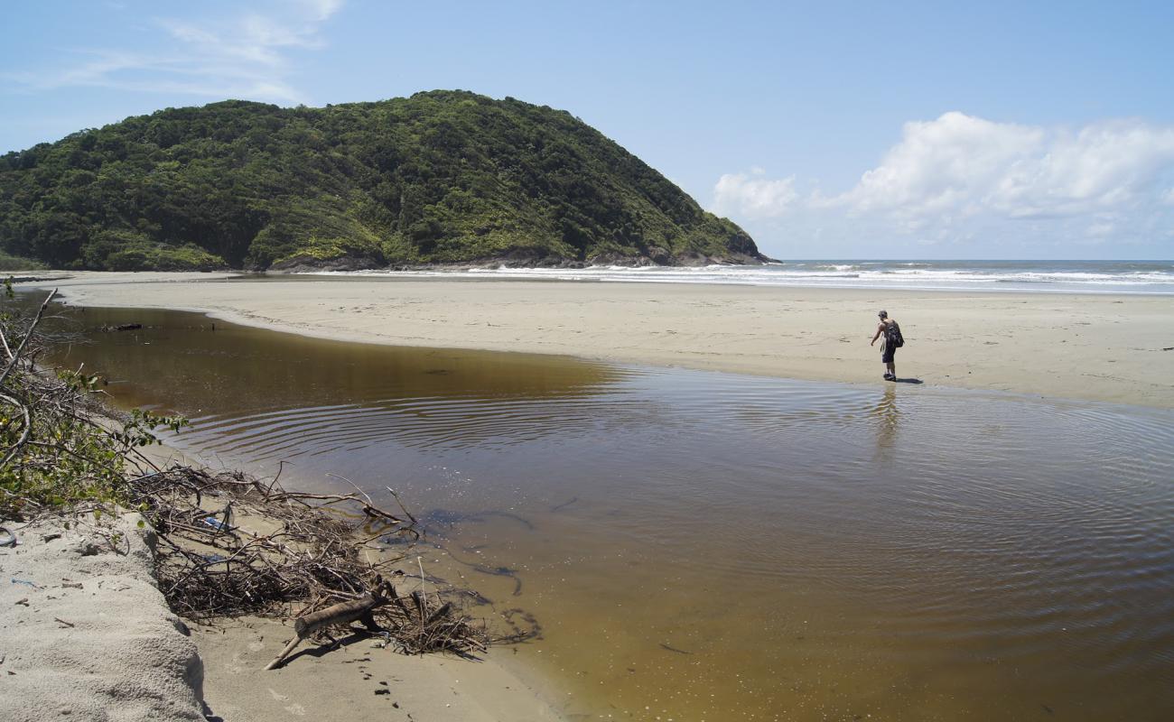 Photo of Juquiazinho Beach with bright fine sand surface