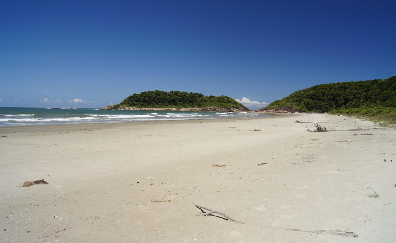 Photo of Parnapua Peruibe Beach with bright fine sand surface