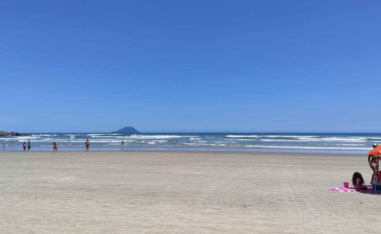 Photo of Guaratuba Beach with bright fine sand surface