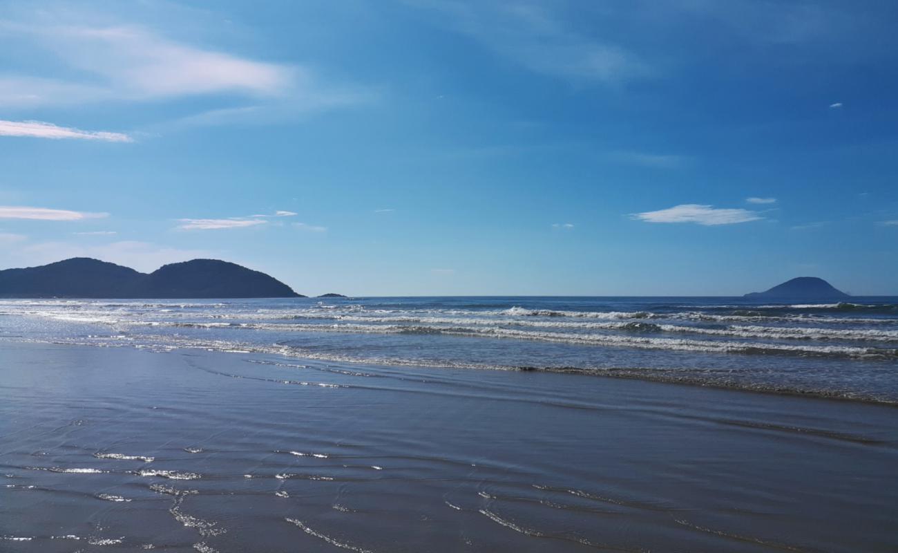 Photo of Boraceia Beach with bright fine sand surface