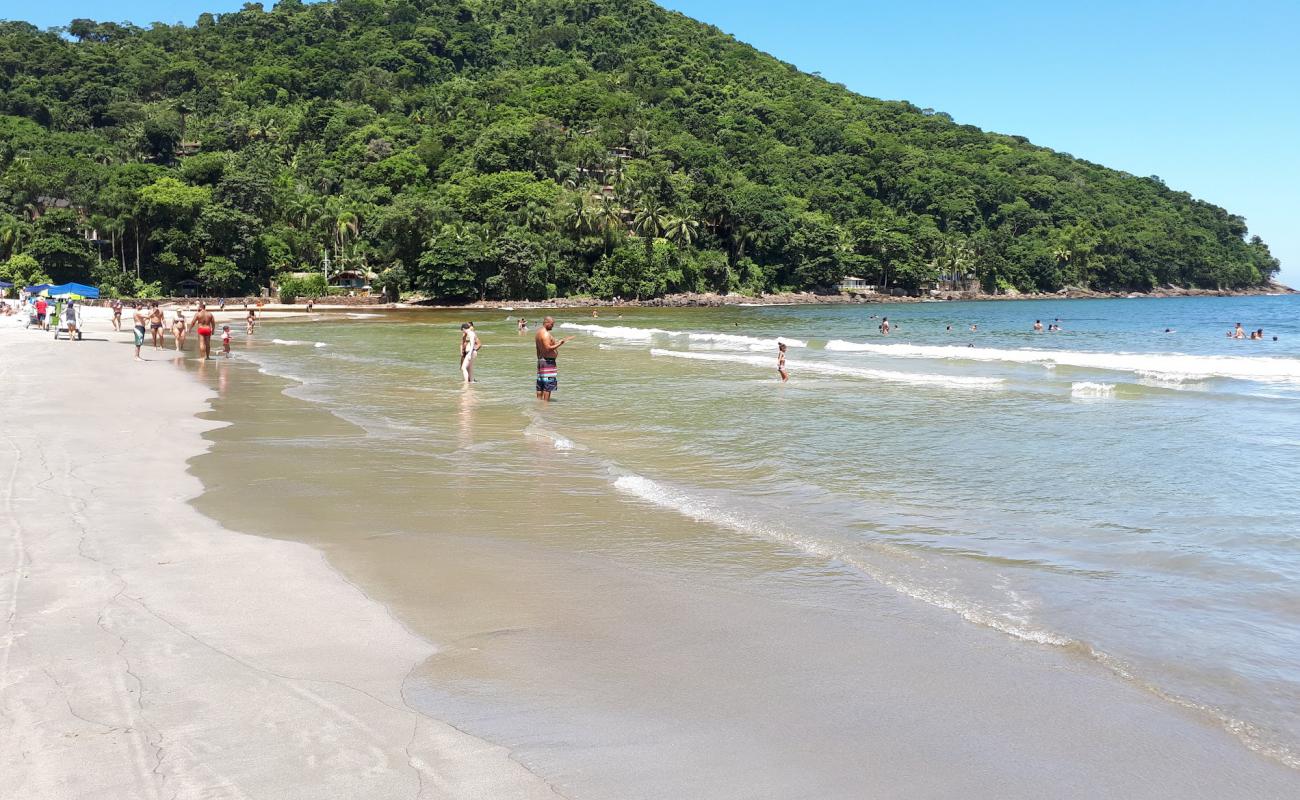 Photo of Da Barra Do Sahy Beach with bright fine sand surface