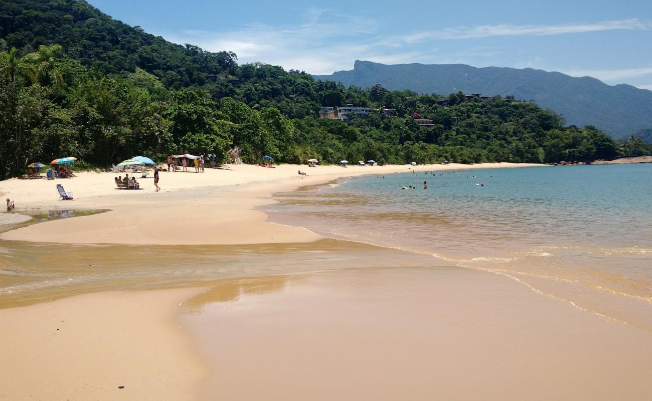 Photo of Vermelha Beach with bright fine sand surface