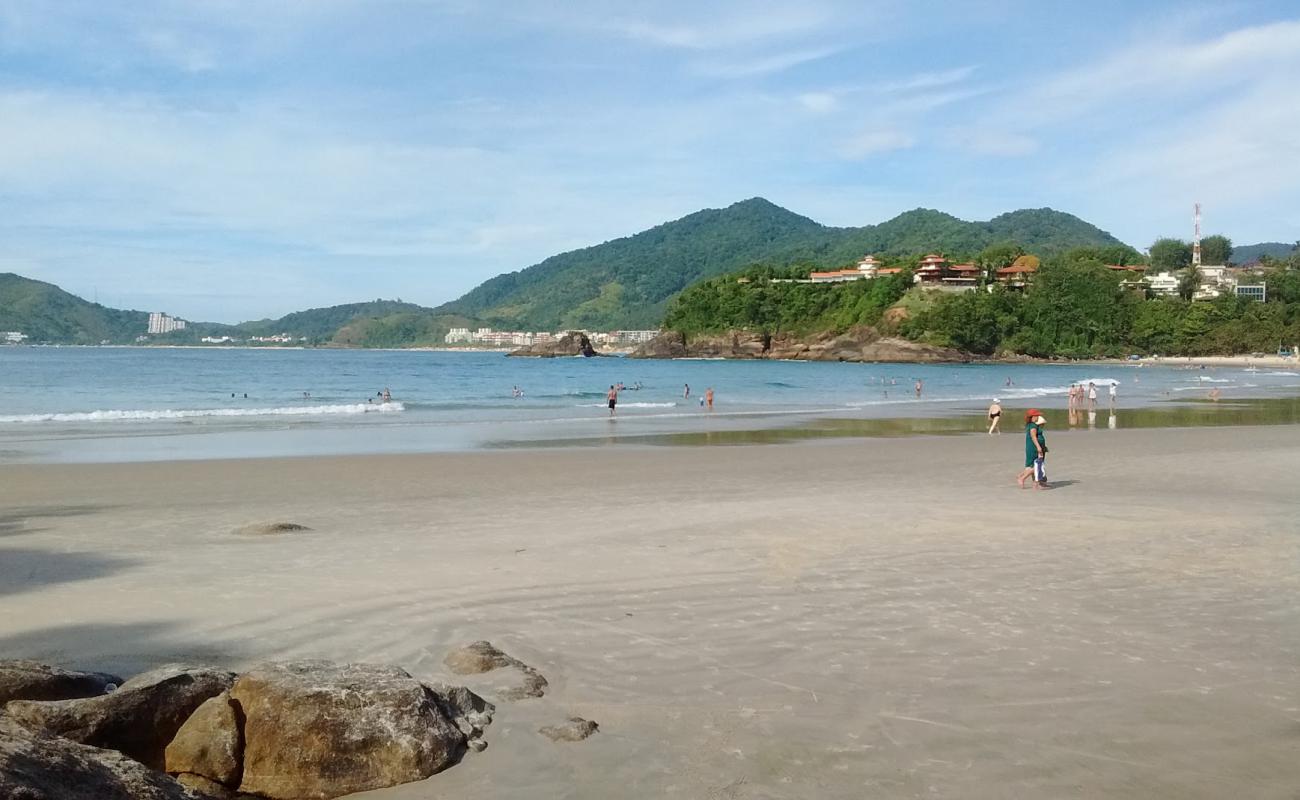 Photo of Tenorio Beach with bright fine sand surface