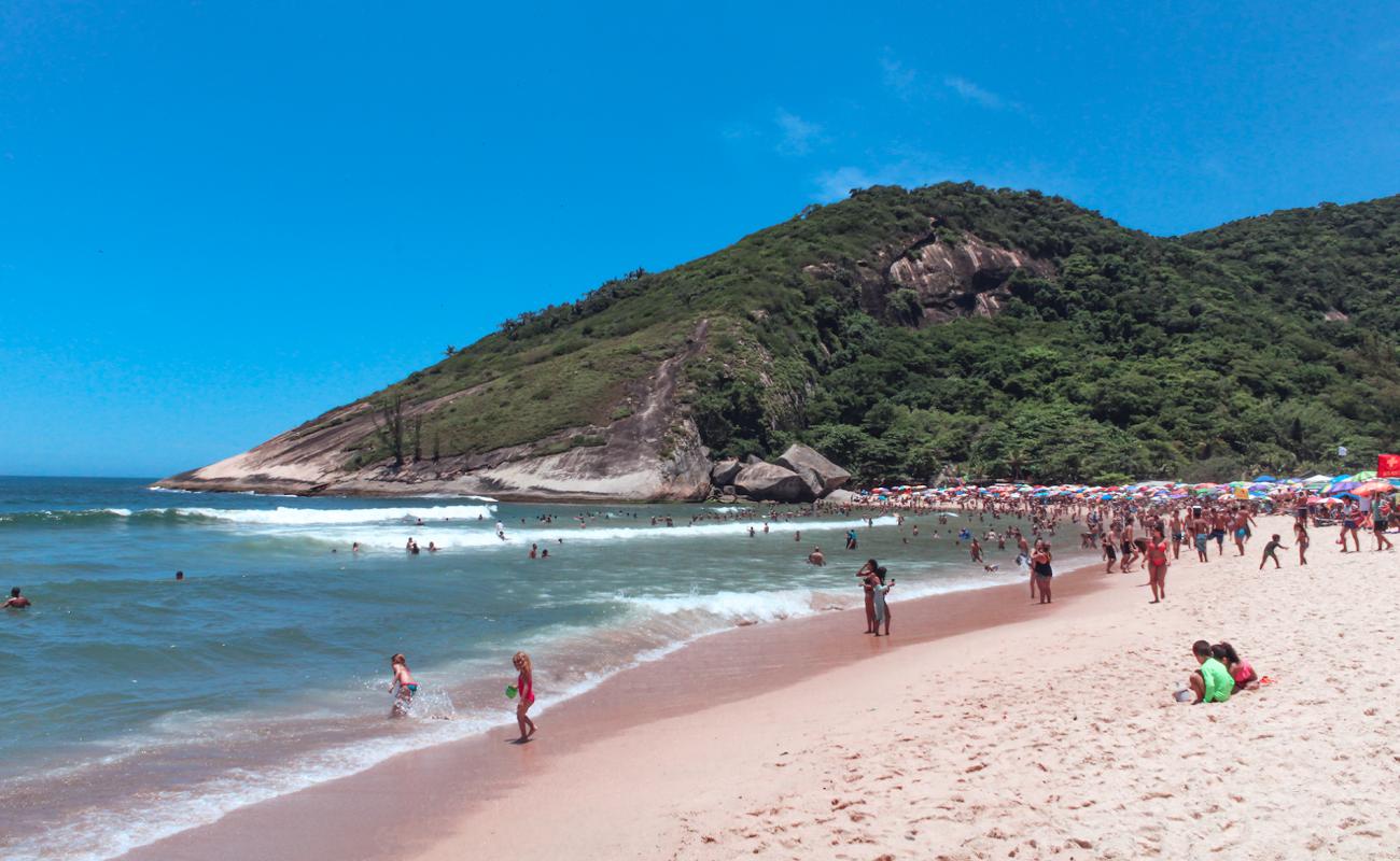 Photo of Grumari Beach with bright fine sand surface