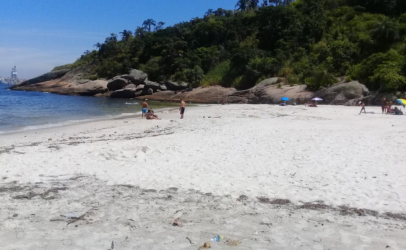 Photo of Adao Beach with bright fine sand surface