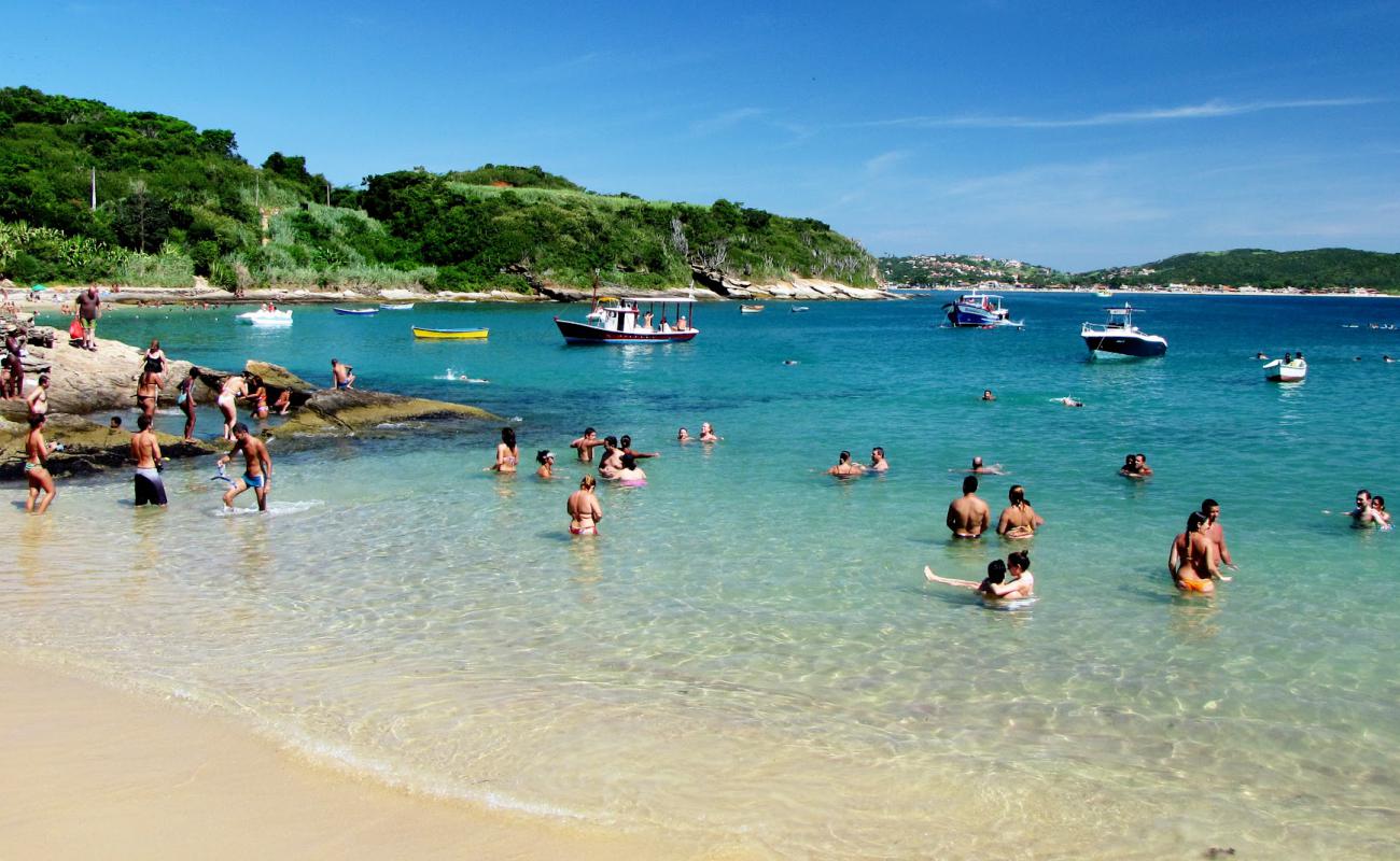 Photo of Joao Fernandinho Beach with bright fine sand surface