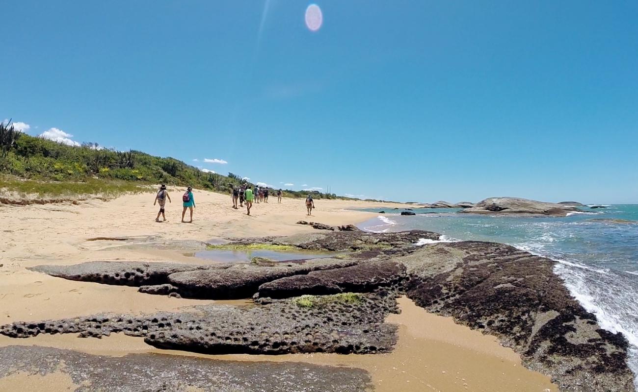 Photo of Praias Gemeas with bright sand surface