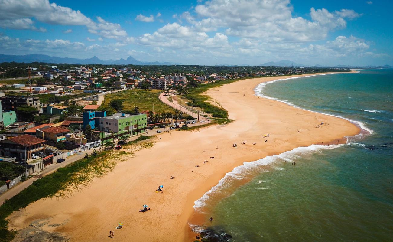 Photo of Beach Ponta da Fruta with bright sand surface