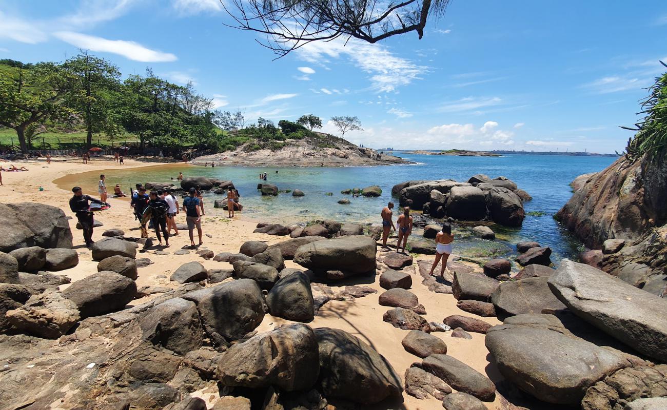 Photo of Santa Luzia Beach with bright sand surface