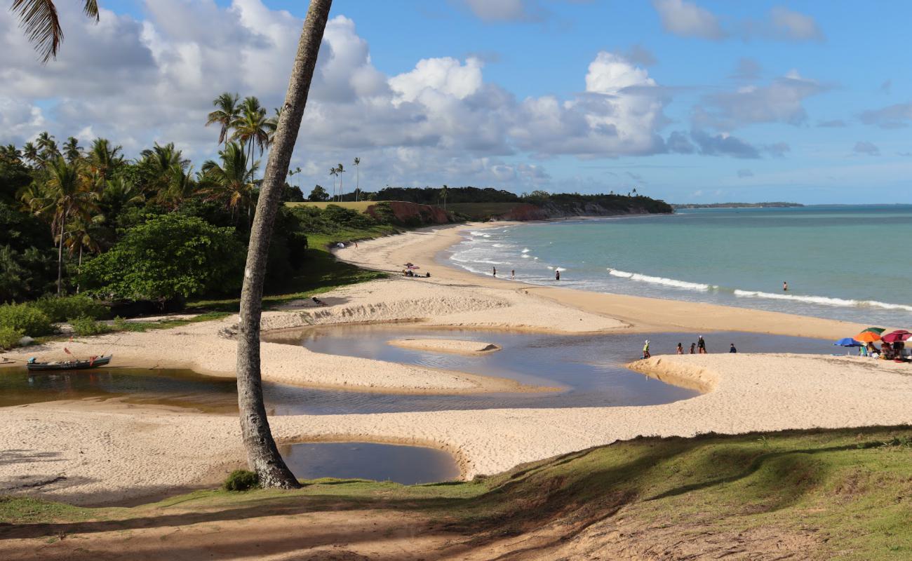 Photo of Imbassuaba Beach with bright fine sand surface