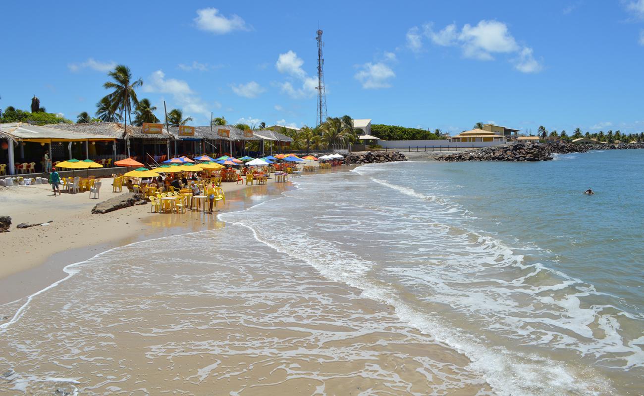 Photo of Saco Beach with bright fine sand surface