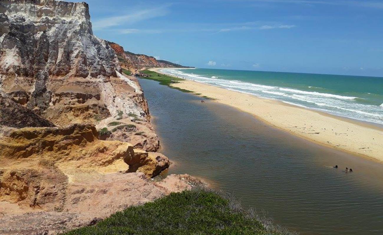 Photo of Falesias do Gunga with bright sand surface