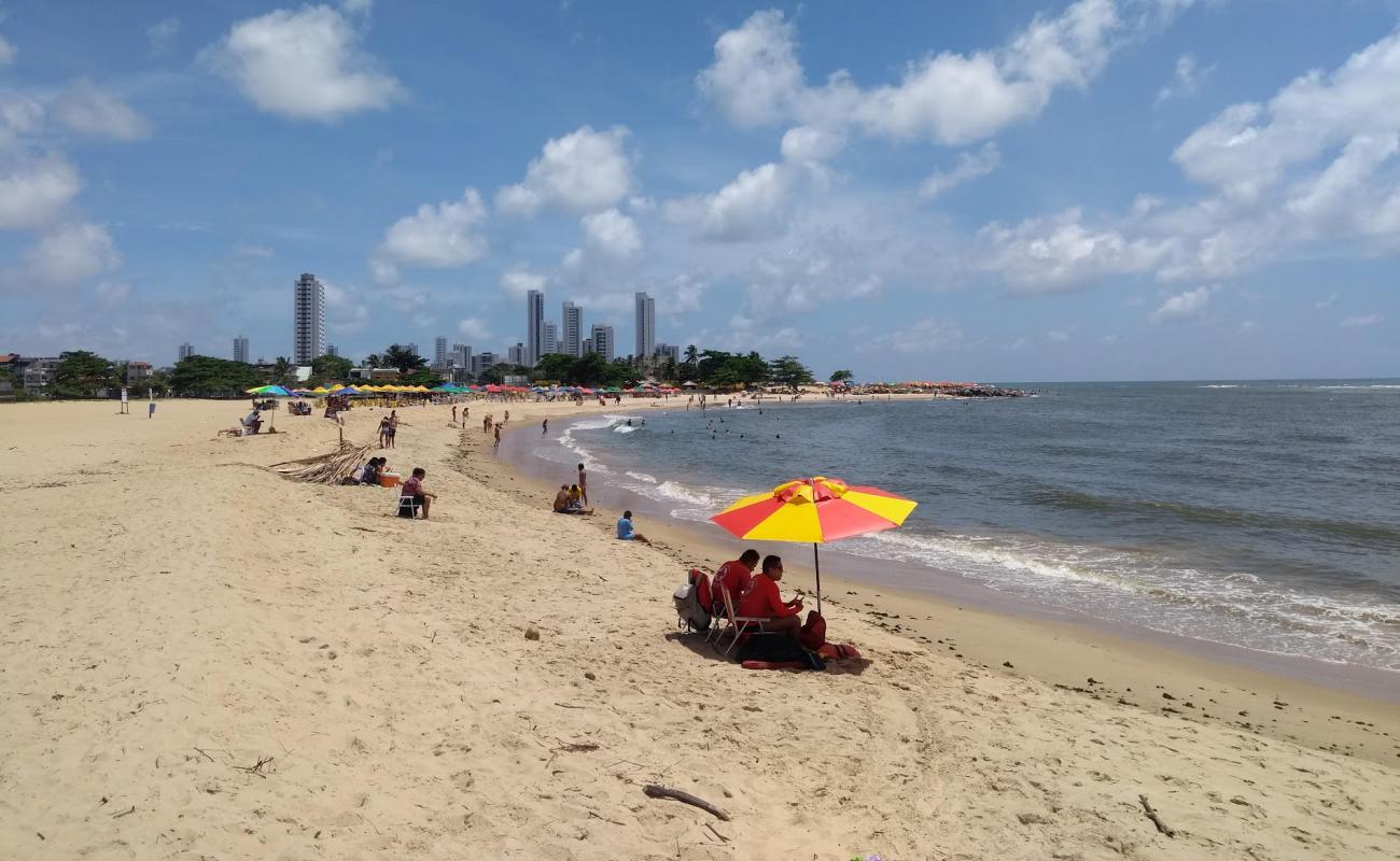 Photo of Barra de Jangada Beach with bright fine sand surface