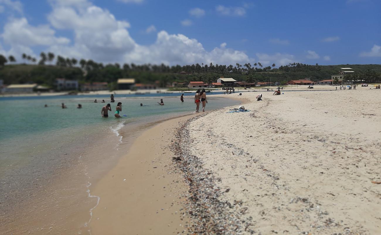 Photo of Barra de Cunhau Beach with bright sand surface