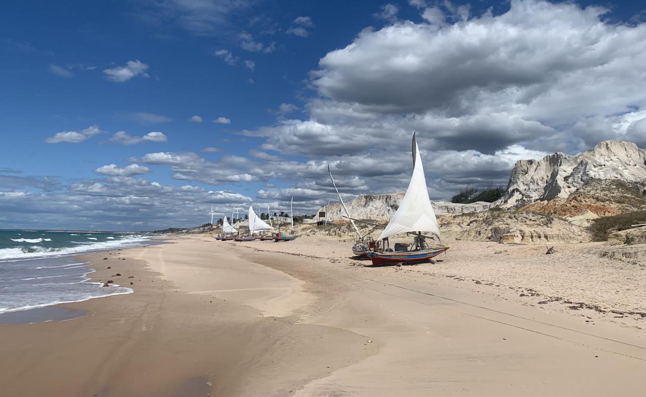 Photo of Quixaba Beach with bright sand surface