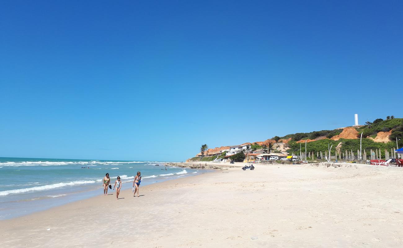 Photo of Morro Branco Beach with bright sand surface