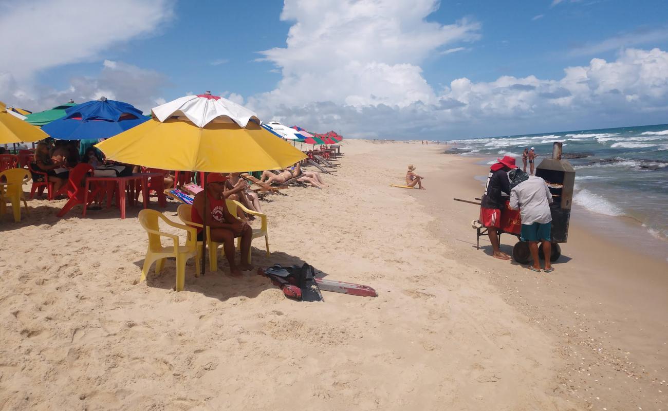 Photo of Águas Belas Beach with bright sand surface