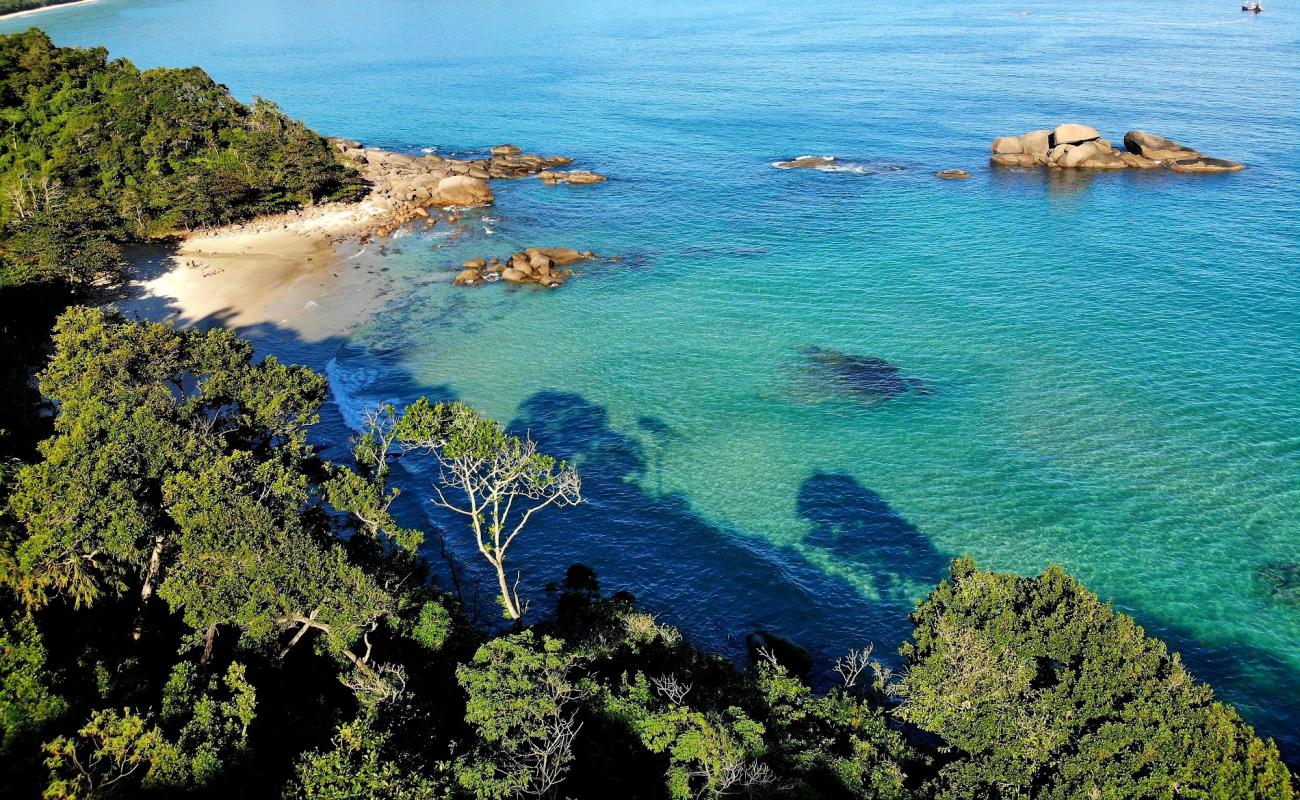 Photo of Praia de Santo Antonio with bright sand surface