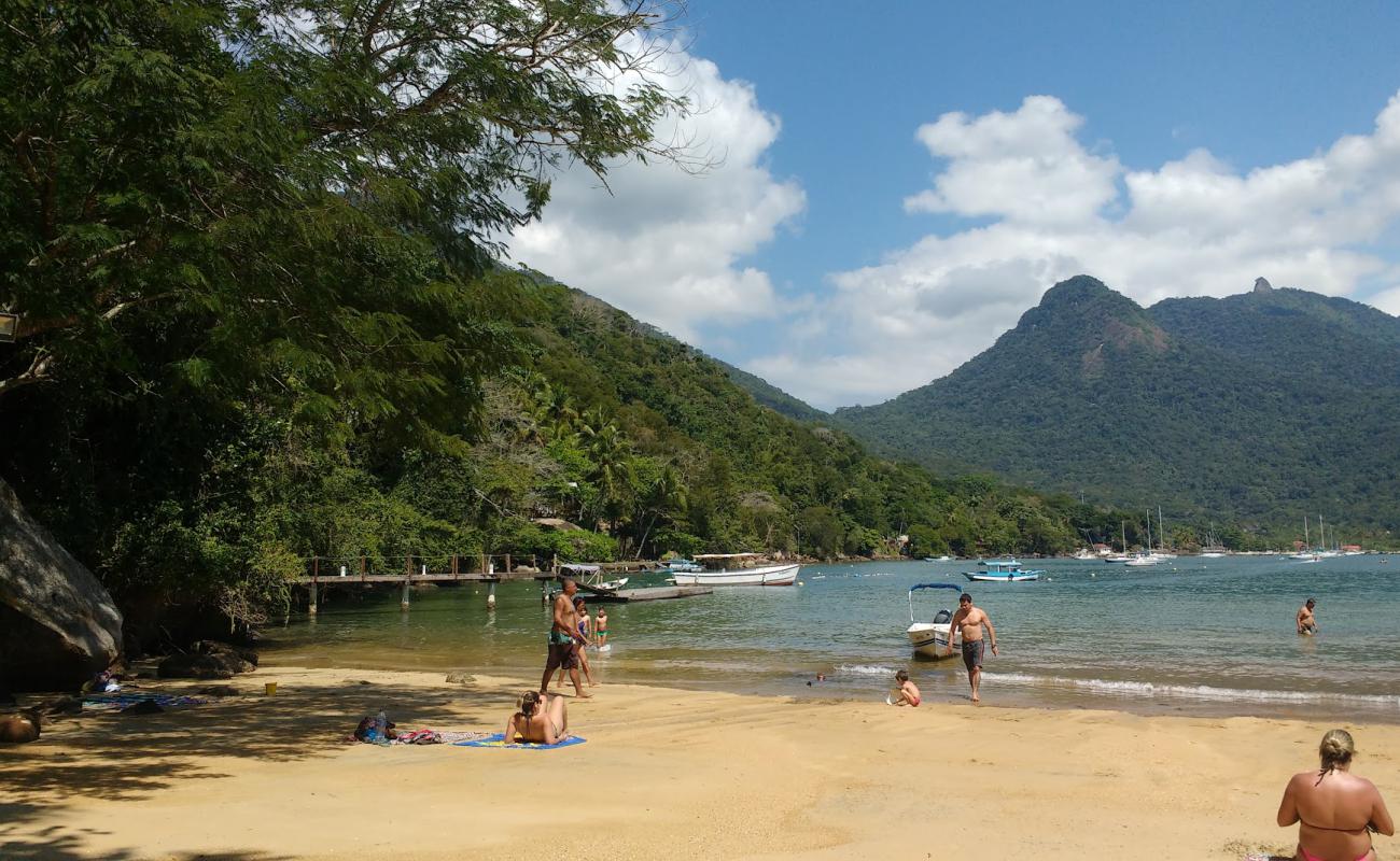 Photo of Praia da Crena with bright sand surface