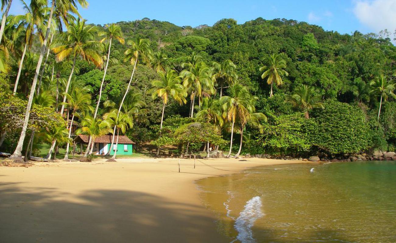 Photo of Praia da Aroeira with bright sand surface