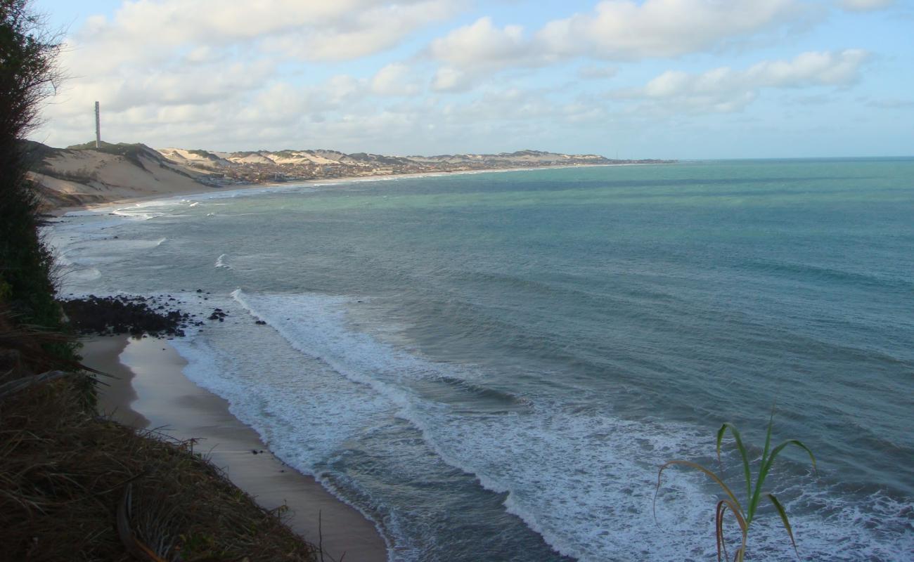 Photo of Baia dos Golfinhos with bright sand & rocks surface