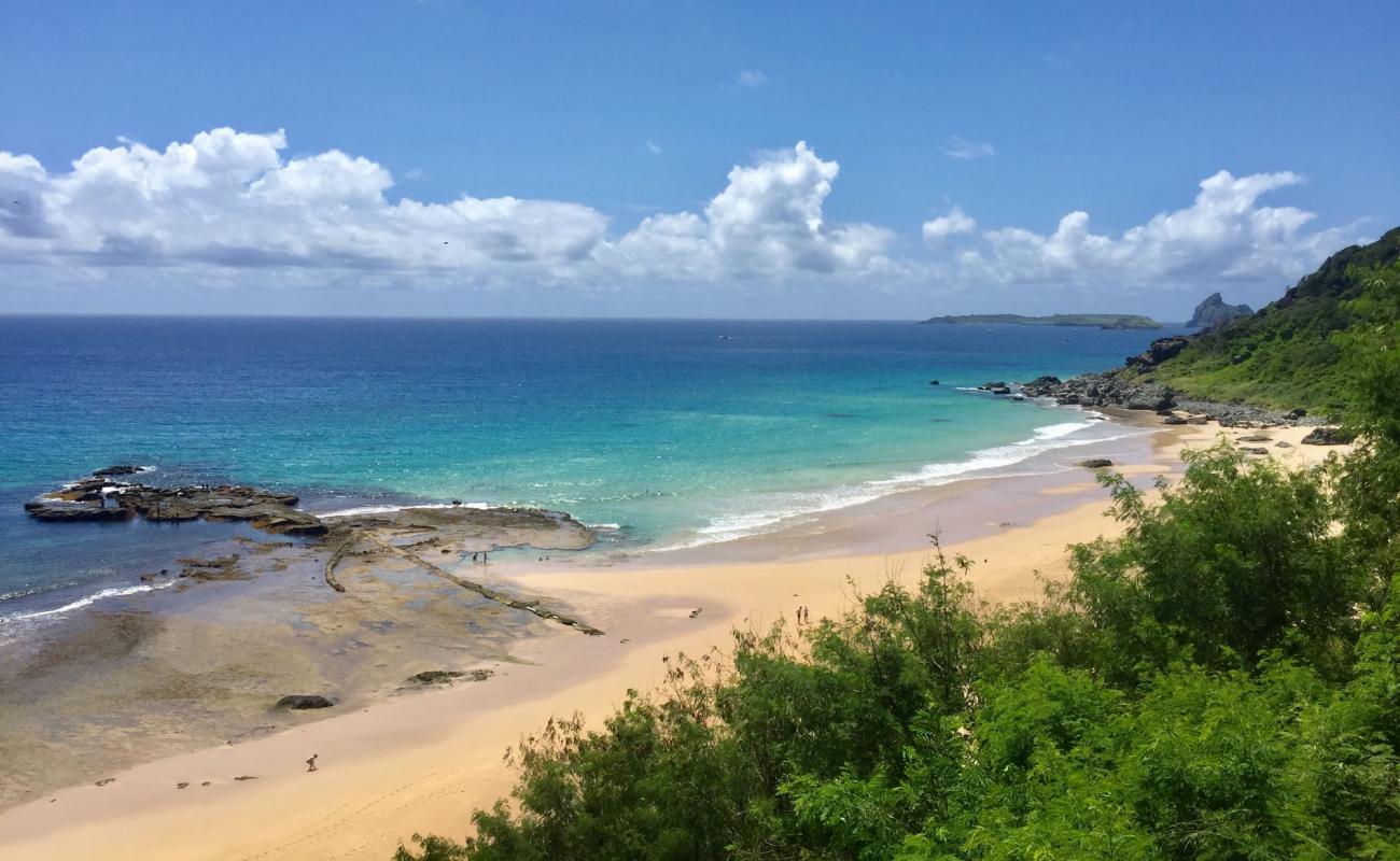 Photo of Praia do Boldro with bright fine sand surface