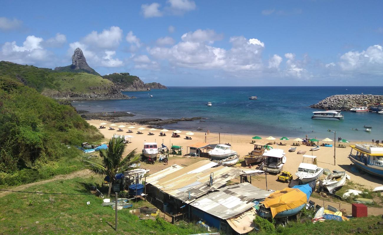 Photo of Praia do Porto de Santo Antonio Noronha with bright sand surface