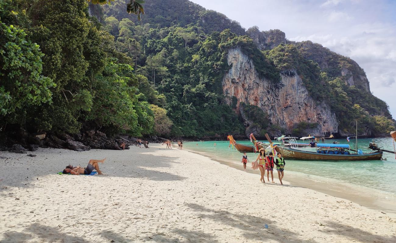 Photo of Monkey Beach with white fine sand surface