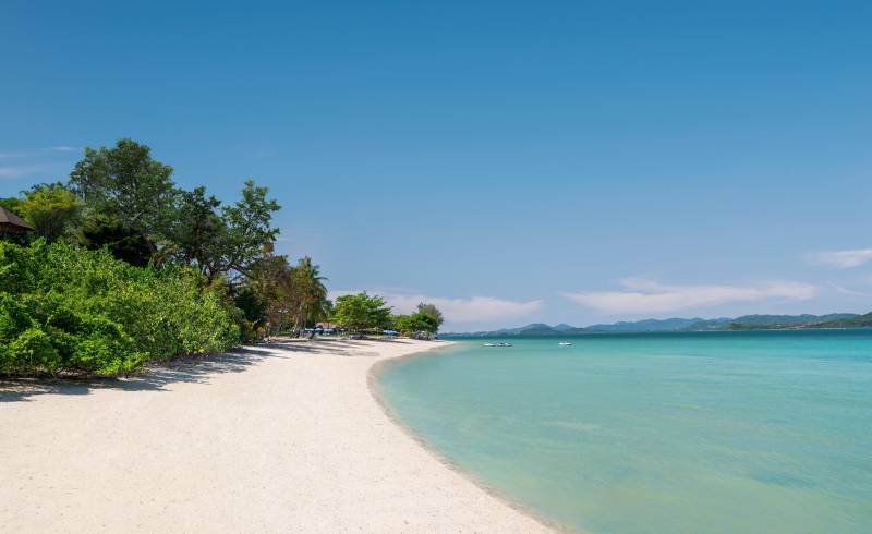 Photo of The Naka Island Beach with bright fine sand surface