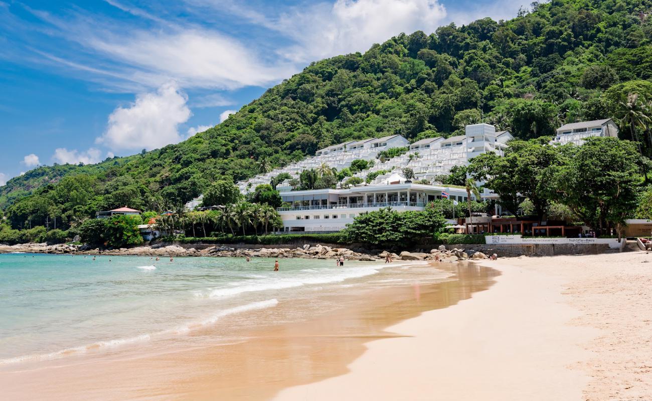 Photo of Nai Harn Beach with bright fine sand surface