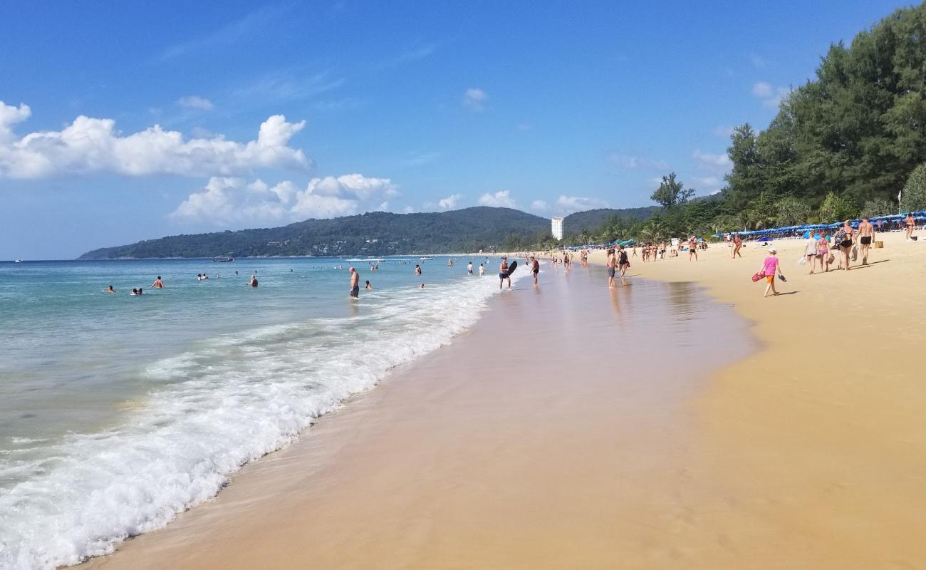 Photo of Karon Beach with bright fine sand surface