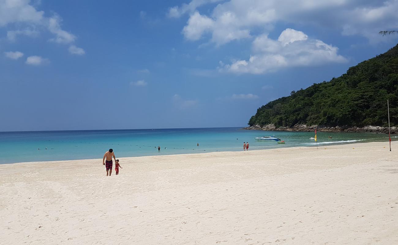 Photo of Karon Noi Beach with white fine sand surface