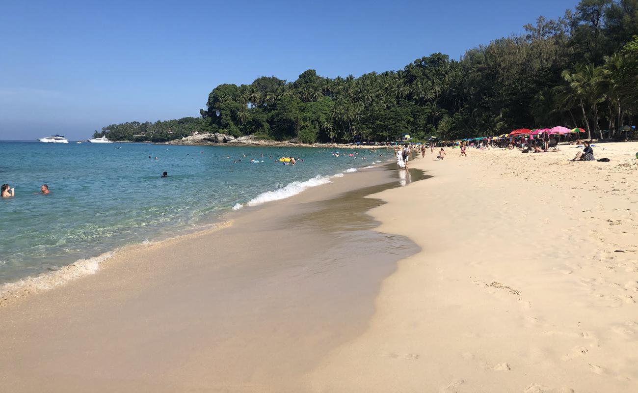 Photo of Surin Beach with bright fine sand surface