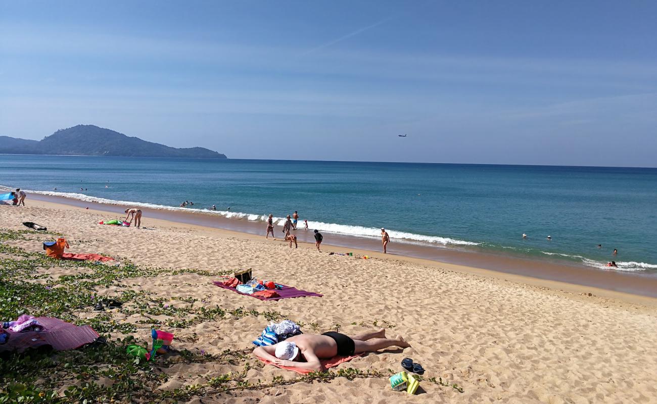 Photo of Mai Khao beach with bright sand surface