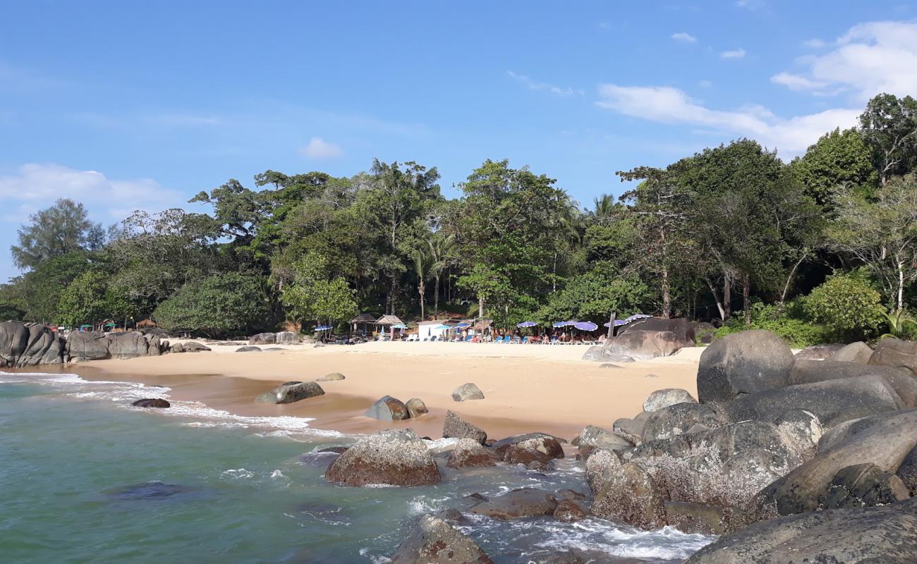 Photo of Poseidon beach with bright fine sand surface