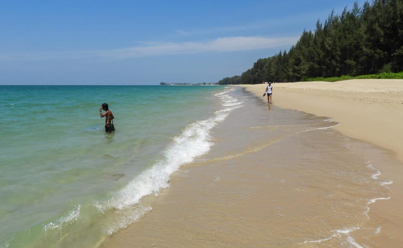 Photo of Bang Sak Beach with bright sand surface