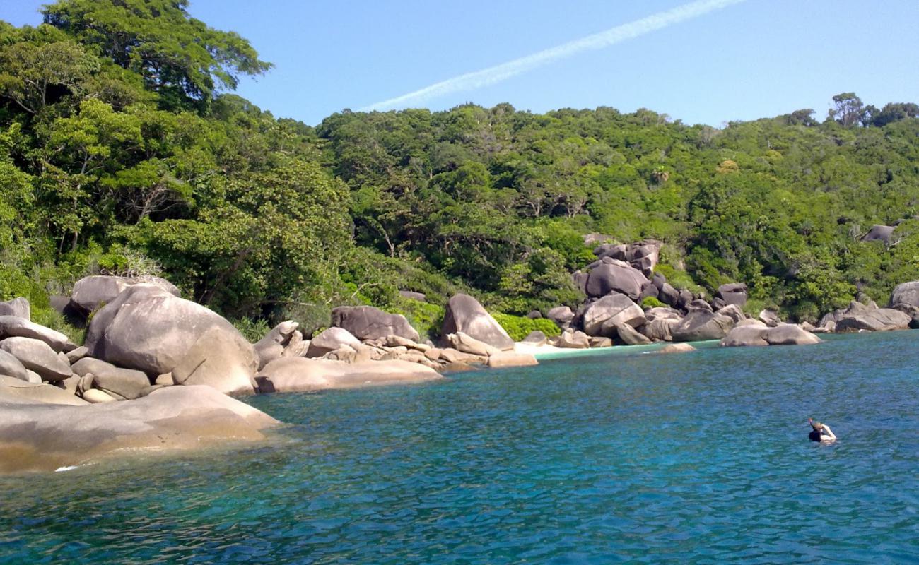 Photo of Ko Bangu Beach with bright sand & rocks surface