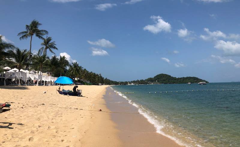 Photo of Bo Phut Beach with bright sand surface