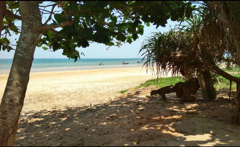 Photo of Sananwan Beach with light sand &  pebble surface