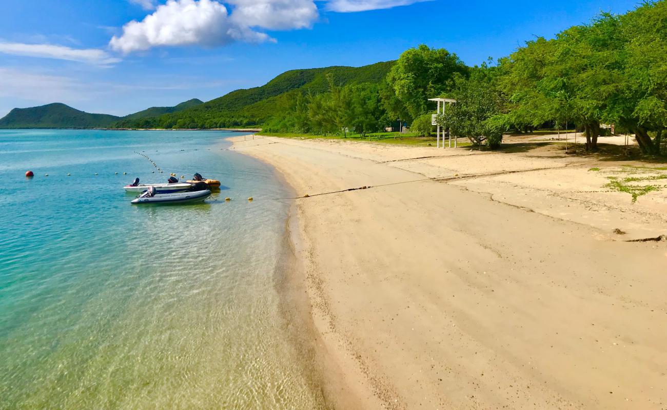 Photo of Tian Beach with bright sand surface