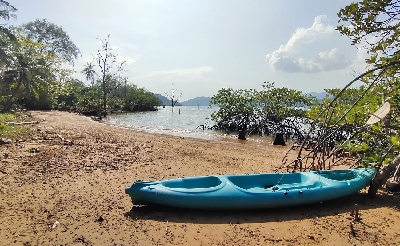 Photo of Journey's Beach with brown sand surface