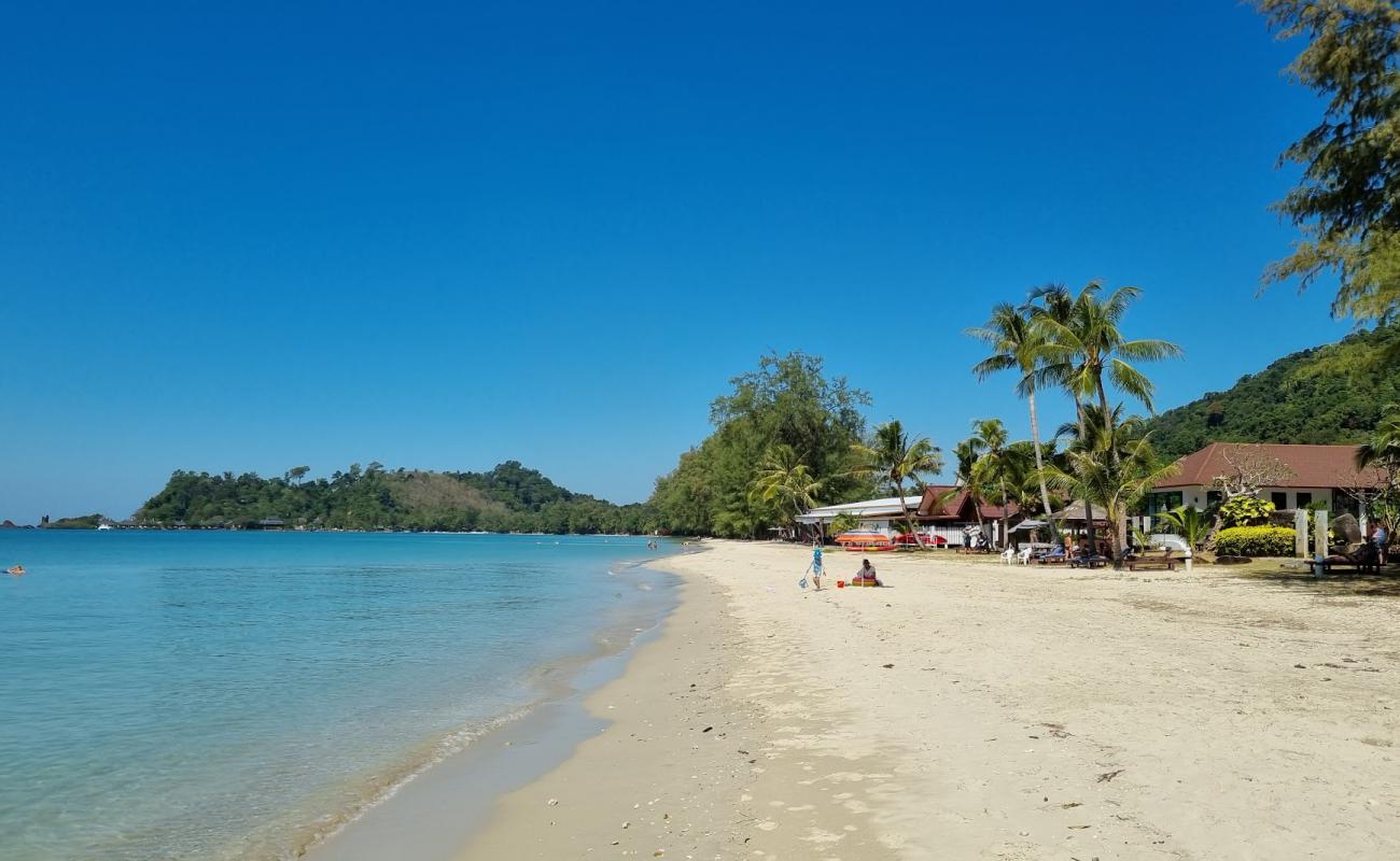 Photo of Klong Prao beach with bright fine sand surface